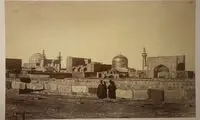 اولین تصاویر از حرم امام رضا در ۱۶۵ سال پیش