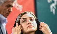 حضور مجدد الناز ملک در جشنواره پس از حواشی روز گذشته!