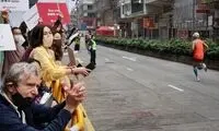 یک کشته و هشتصد مجروح در ماراتن هنگ‌کنگ