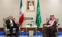 تصاویر توجه‌برانگیز از پزشکیان و بن سلمان در دوحه