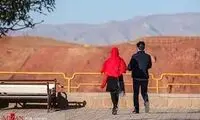 پیاده‌روی بامزه این زوج ایرانی با حیوان‌خانگی عجیبشان!