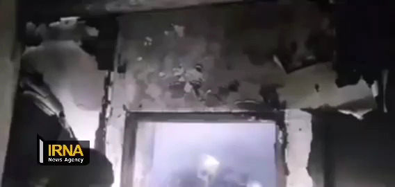 ببینید: آتش سوزی مرگبار در گلابدره تهران
