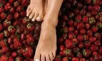 
۸ روش برای خلاص شدن از شر پاهای توت فرنگی! 