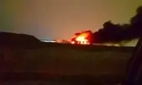 انفجار مخازن سوخت در بصره عراق