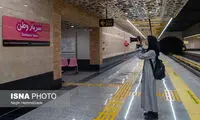 عکس سردیس سردار سلیمانی در ایستگاه جدید مترو