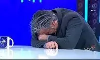 اشک‌های وحید شمسایی برای تیم ملی روی آنتن زنده