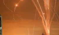 عکس دیده نشده از حمله موشکی سپاه به اربیل