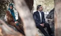 عکسی از بازیگر سریال آوای باران در جشنواره فجر
