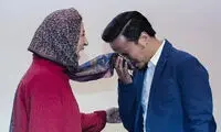 پیغام احساسی حسین سلیمانی برای تولد فاطمه معتمدآریا