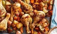 طرز تهیه مرغ داخل فر؛ بدون روغن و لذیذ