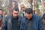 تصاویری از مراسم خاکسپاری حمید طالقانی