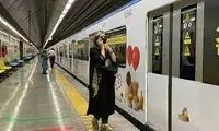 عکس پربازدیدی که از متروی تهران منتشر شد