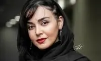 ژست جدید و متفاوت خانم بازیگر