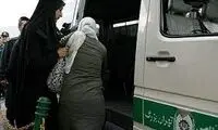 تذکر پلیس موتوری در تهران به زنان بدحجاب