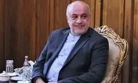 اولین تصویر از سفیر ایران در لبنان پس از انفجار 