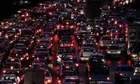 ترافیک سنگین شبانه جاده شمال را قفل کرد