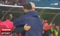 خوش و بش احساسی کی‌روش با ملی‌پوشان ایران