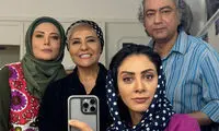 دورهمی گرم مونا فرجاد، هدایتی و رابعه اسکویی در اتاق گریم
