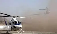مه سنگین در تصاویر پشت سر خبرنگارِ حاضر در محل حادثه بالگرد 