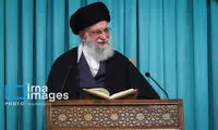 رهبر شهید و رهبر جدید جمهوری اسلامی در یک قاب