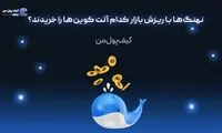 نهنگ‌ها با ریزش بازار کدام آلت کوین‌ها را خریدند؟