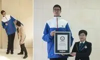 پسری که رکورددار قدبلندترین نوجوان جهان است