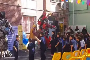 جشن اول مهر در این مدرسه تهران متفاوت برگزار شد