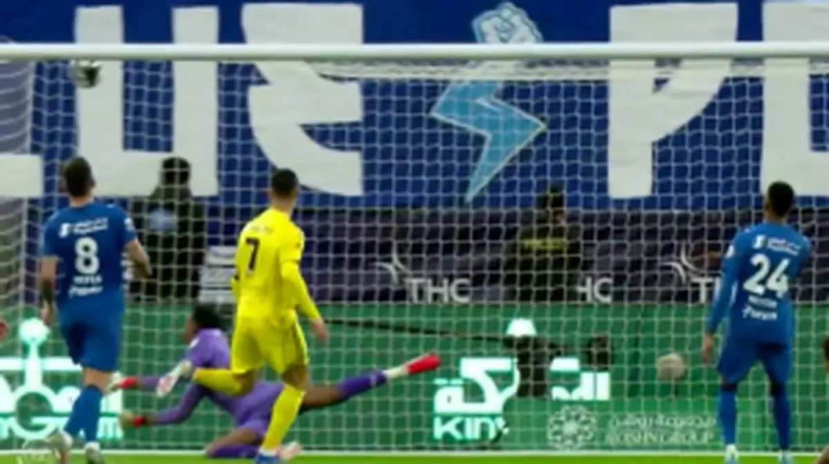 گل تماشایی رونالدو به الهلال