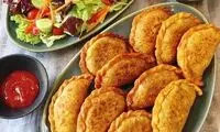 طرز تهیه پیراشکی گوشت و قارچ بدون فر