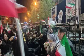 حضور یک عروس و داماد در تجمع‌های شبانه تهران