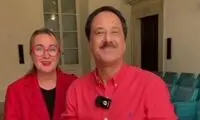 ویدیوی جدید حمید معصومی‌نژاد با یک زن اهل آلبانی