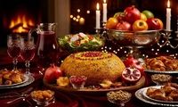 ته‌چین مرغ و انار؛ خوش‌رنگ‌ترین غذای اصیل شب چله