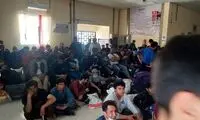 عکسی تامل‌برانگیز از خروج افغان‌ها از ایران