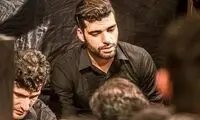 عزاداری مهدی طارمی در شب دهم محرم