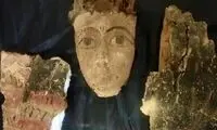 کشف نقاب‌های رنگی در یک گورستان باستانی مصر
