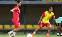 خودنمایی عضلات بازیکن جوان پرسپولیس