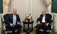دیدار وزرای امور خارجه ایران و لبنان