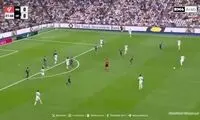 سوپرگل رئال مادرید به اسپانیول با یک شوت استثنایی