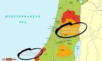 درج نام کشور فلسطین ‌در نقشه‌های بریتانیا