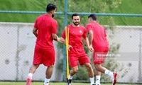 نمایی از اولین تمرین فصل سرخ‌ها در ارتفاعات ارزروم