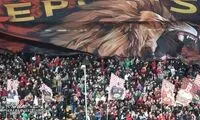 تجمع ناگهانی هواداران پرسپولیس مقابل باشگاه