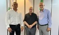 دیدار گلر افسانه‌ای تیم ملی با تاج و نبی