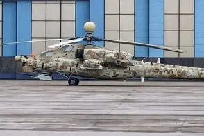 رویت مجدد بالگرد تهاجمی روسیه در آسمان تهران