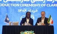 تصویری از ساعت لاکچری سیدورف در مراسم رونمایی استقلالی‌ها