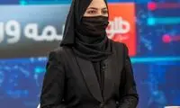 حجاب طالبان بر دهان مجریان زن افغانستان!