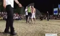 جایزه مسابقات کشتی در مازندران فرار کرد!