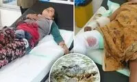 نجات معجزه‌ آسای یک زن از دست تمساح