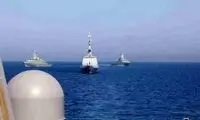 عبور ناو جنگی آمریکا از تنگه هرمز