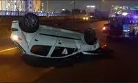 چپ کردن پژو ۲۰۶ با ۵ کیلومتر سرعت!