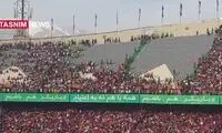 تخلیه ورزشگاه آزادی به دلیل ریزش احتمالی!